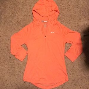 Nike 3/4 sleeve quarter zip